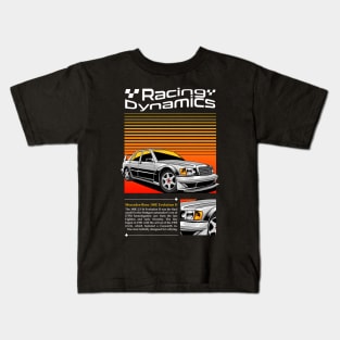 Retro Evo 2 190 E Car Kids T-Shirt